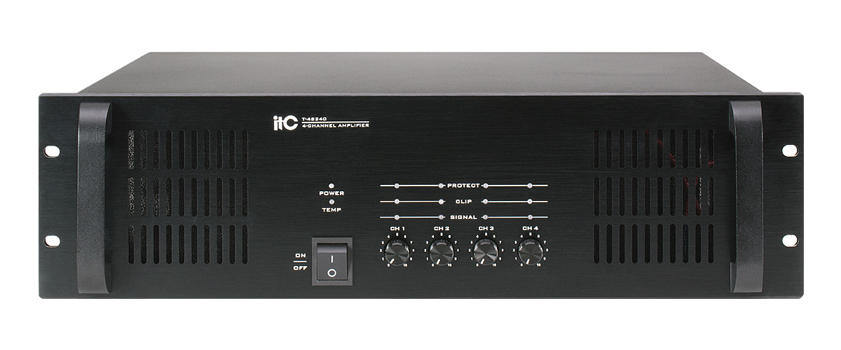 4.channel power amplifier 4.channel power amplifier